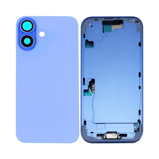 Back Cover+Frame Apple iPhone 16 Blue